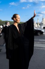 AMBER VALLETTA Arrives at Balenciaga After-party at Paris Fashion Week 07/05/2023