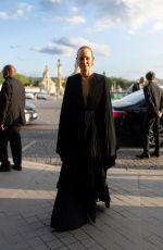 AMBER VALLETTA Arrives at Balenciaga After-party at Paris Fashion Week 07/05/2023