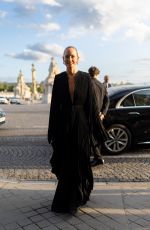 AMBER VALLETTA Arrives at Balenciaga After-party at Paris Fashion Week 07/05/2023