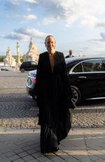 AMBER VALLETTA Arrives at Balenciaga After-party at Paris Fashion Week 07/05/2023