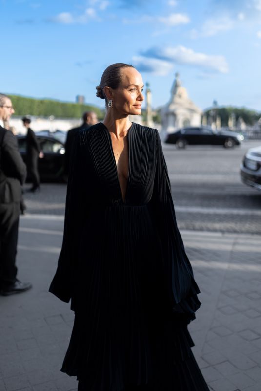 AMBER VALLETTA Arrives at Balenciaga After-party at Paris Fashion Week 07/05/2023