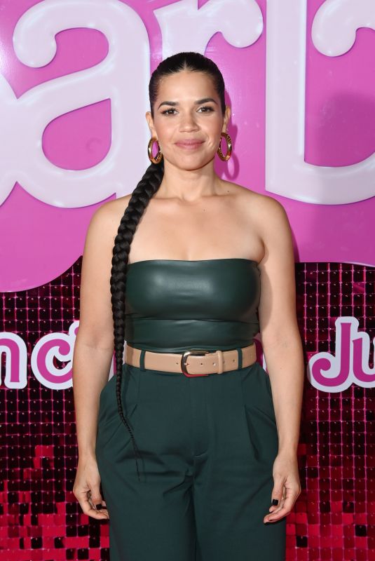AMERICA FERRERA at Barbie Photocall in London 07/13/5023