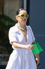 ANA DE LA REGUERA Out and About in New York 07/28/2023