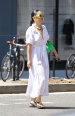 ANA DE LA REGUERA Out and About in New York 07/28/2023