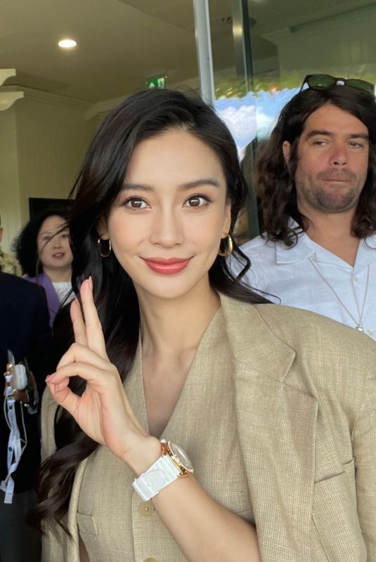 ANGELBABY at Ralph Lauren Lunch Before Wimbledon in London 07/16/2023