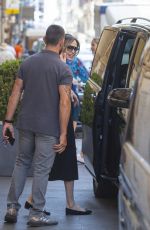 ANGELINA JOLIE Leaves Her Hotel in Rome 07/28/2023