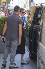 ANGELINA JOLIE Leaves Her Hotel in Rome 07/28/2023