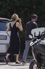 ANGELINA JOLIE Leaves Her Hotel in Rome 07/28/2023