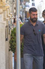 ANGELINA JOLIE Leaves Her Hotel in Rome 07/28/2023