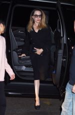 ANGELINA JOLIE Out for Dinner in New York 07/17/2023