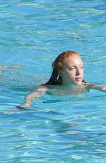 ANNA ERMAKOVVA in Bikini at a Pool in Saint Tropez 07/28/2023