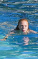 ANNA ERMAKOVVA in Bikini at a Pool in Saint Tropez 07/28/2023