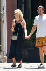 ANNABELLE WALLIS and Sebastian Stan Out in New York 07/05/2023