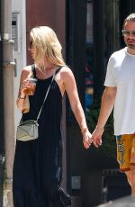 ANNABELLE WALLIS and Sebastian Stan Out in New York 07/05/2023