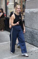 ANNASOPHIA ROBB at SAG-AFTRA Picket Line at Netflix Offices in New York 07/20/2023