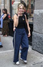 ANNASOPHIA ROBB at SAG-AFTRA Picket Line at Netflix Offices in New York 07/20/2023