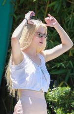 ANYA TAYLOR-JOY Out for Lunch in Hollywood 07/12/2023