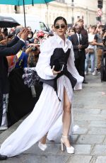 ARAYA HARGATE at Jean Paul Gaultier Haute Couture Spring/summer 23/24 Show at Paris Fashion Week 07/05/2023