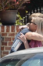 ARIANA MADIX and Derek Hough Out in Los Angeles 07/05/2023