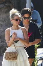 ARIANA MADIX and KATIE MALONEY on the Set of Vanderpump Rules at Mexicali in Los Angeles 07/28/2023