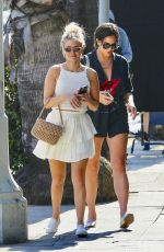 ARIANA MADIX and KATIE MALONEY on the Set of Vanderpump Rules at Mexicali in Los Angeles 07/28/2023