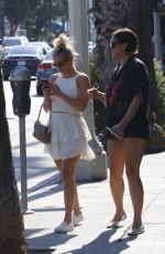 ARIANA MADIX and KATIE MALONEY on the Set of Vanderpump Rules at Mexicali in Los Angeles 07/28/2023