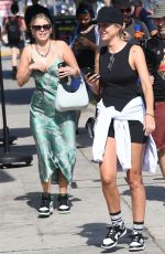 ARIANA MADIX and LALA KENT Filming Vanderpump Rules in Hollywood 07/21/2023