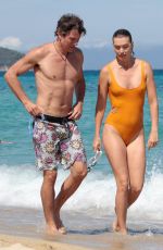 ARIZONA MUSE in Swimsuit at Club 55 in Saint Tropez 07/28/2023