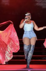 ASHANTI Performs at Her Concert in Sacramento 07/26/2023