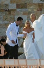 ASHLEY BREWER and Frank Kaminsky Get Married in Los Cabos 07/07/2023