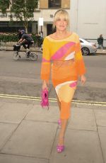ASHLEY ROBERTS Arrives at Sanderson Hotel in London 07/27/2023
