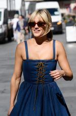 ASHLEY ROBERTS Leaves Global Radio Studios in London 07/17/2023