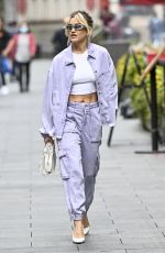ASHLEY ROBERTS Leaves Global Studios in London 07/06/2023