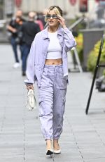 ASHLEY ROBERTS Leaves Global Studios in London 07/06/2023