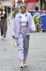 ASHLEY ROBERTS Leaves Global Studios in London 07/06/2023