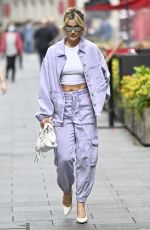 ASHLEY ROBERTS Leaves Global Studios in London 07/06/2023