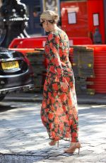 ASHLEY ROBERTS Leaves Heart Breakfast in London 07/26/2023