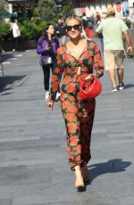 ASHLEY ROBERTS Leaves Heart Breakfast in London 07/26/2023