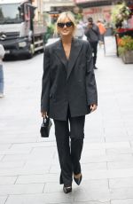 ASHLEY ROBERTS Leaves Heart Breakfast Show in London 07/27/2023