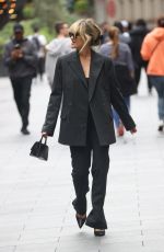 ASHLEY ROBERTS Leaves Heart Breakfast Show in London 07/27/2023