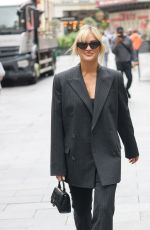 ASHLEY ROBERTS Leaves Heart Breakfast Show in London 07/27/2023