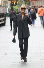 ASHLEY ROBERTS Leaves Heart Breakfast Show in London 07/27/2023