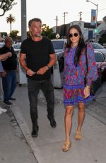 AUDRA MARI Out for Dinner at Craig