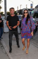 AUDRA MARI Out for Dinner at Craig