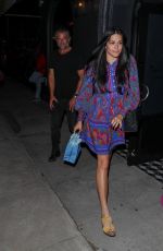 AUDRA MARI Out for Dinner at Craig