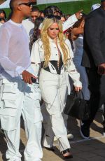 AVRIL LAVIGNE and Tyga Arrives at 4th of July White Party at Nobu in Malibu 07/04/2023