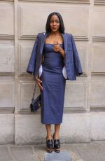 AYO EDEBIRI at Thom Browne Dall 2023 Couture Collection Runway Show at Paris Fashion Week 07/03/2023