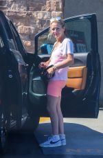 BECKI NEWTON Out Shopping in Los Feliz 07/23/2023