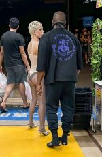 BIANCA CENSORI and Kanye West at Ginza Shopping District 06/30/2023