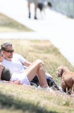 BIANCA WALLACE Out at a Park in Los Angeles 07/05/2023